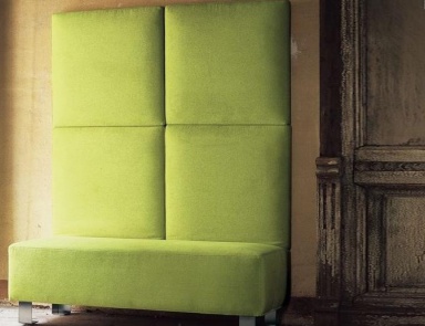 Bench on a frame of wood Block Panka, Mussi