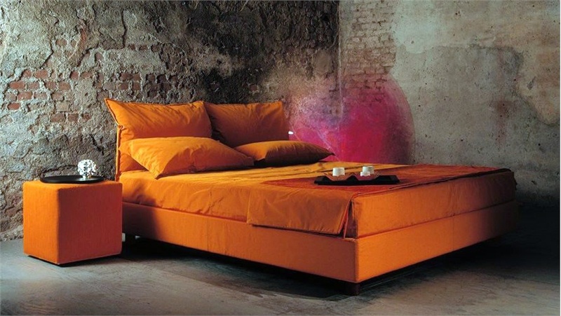 Bed on steel frame Sleepy, Mussi