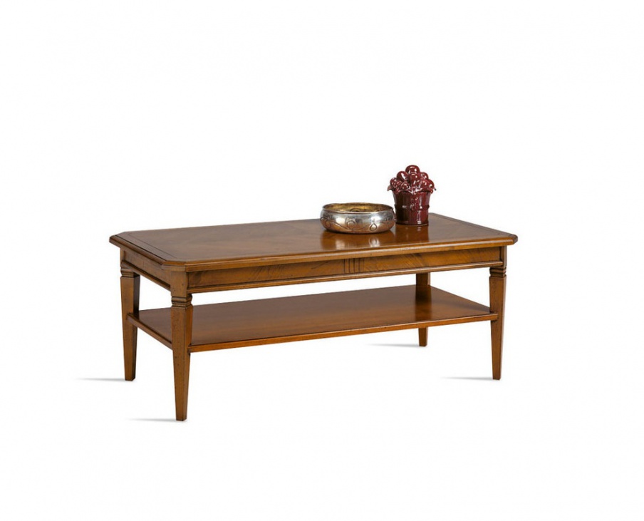 Low table with bottom shelf, Selva