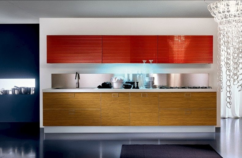 Kitchen (kitchen set) Outline, Pedini