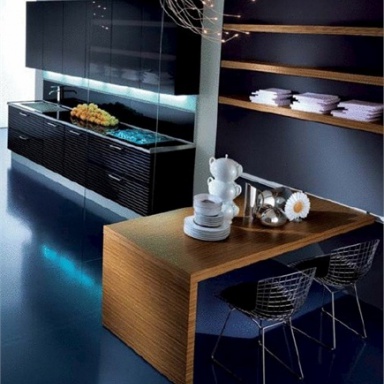 Kitchen furniture kitchen) Outline