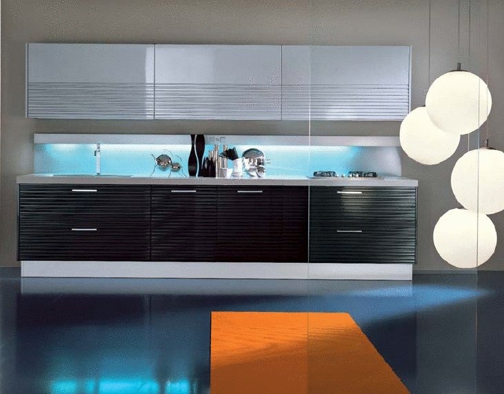 Kitchen (kitchen set) Outline, Pedini