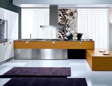 Kitchen (kitchen set) Pedini, Outline