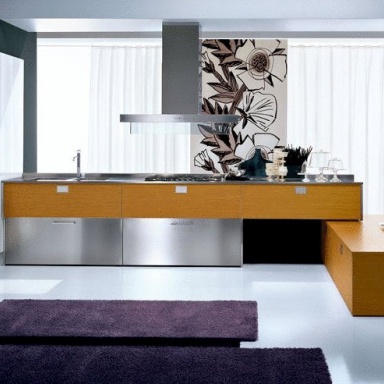 Kitchen furniture kitchen) Outline