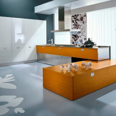 Kitchen furniture kitchen) Outline