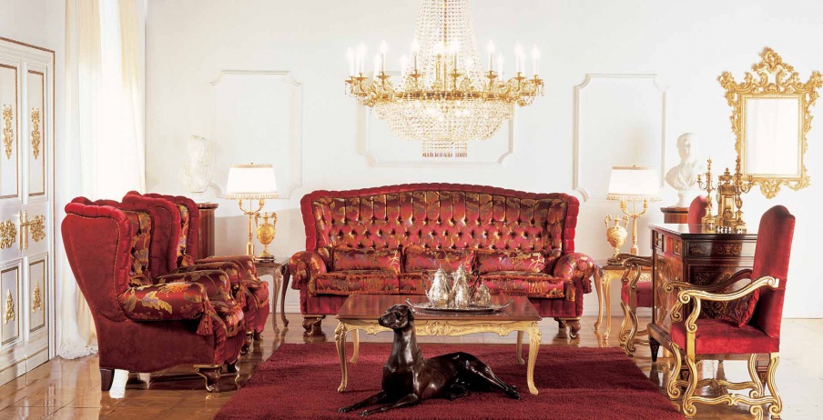 The high-backed chair, Armchair Royal - Zanaboni