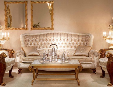 Sofa for "hidden" frame, Royal sofa - Zanaboni