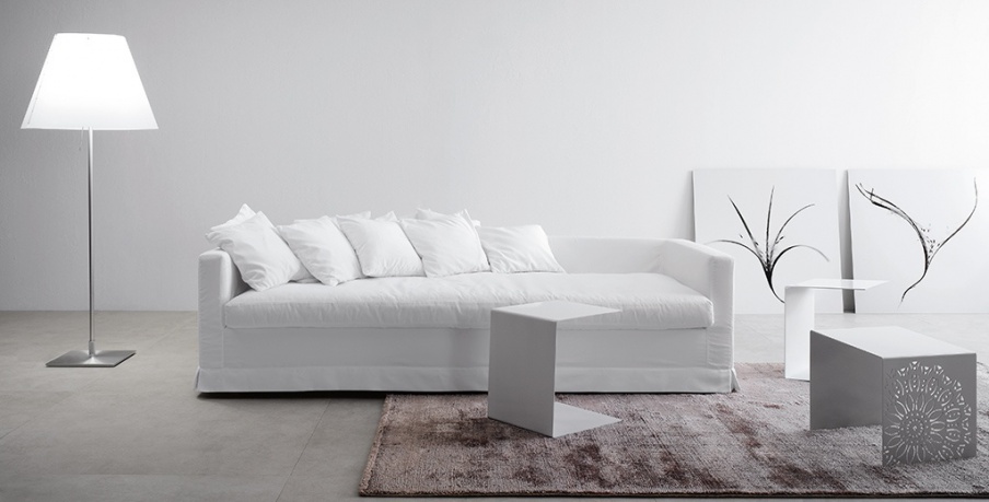 Sofa for "hidden" frame Otto, Pianca