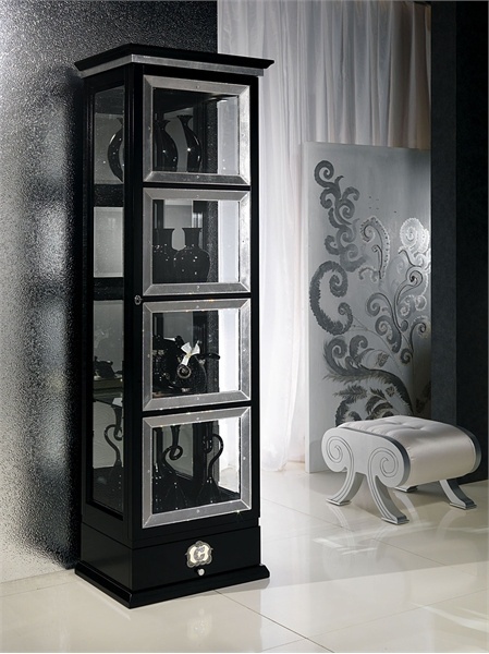 Showcase DECO QUADROTTI with one leaf, Carpanelli