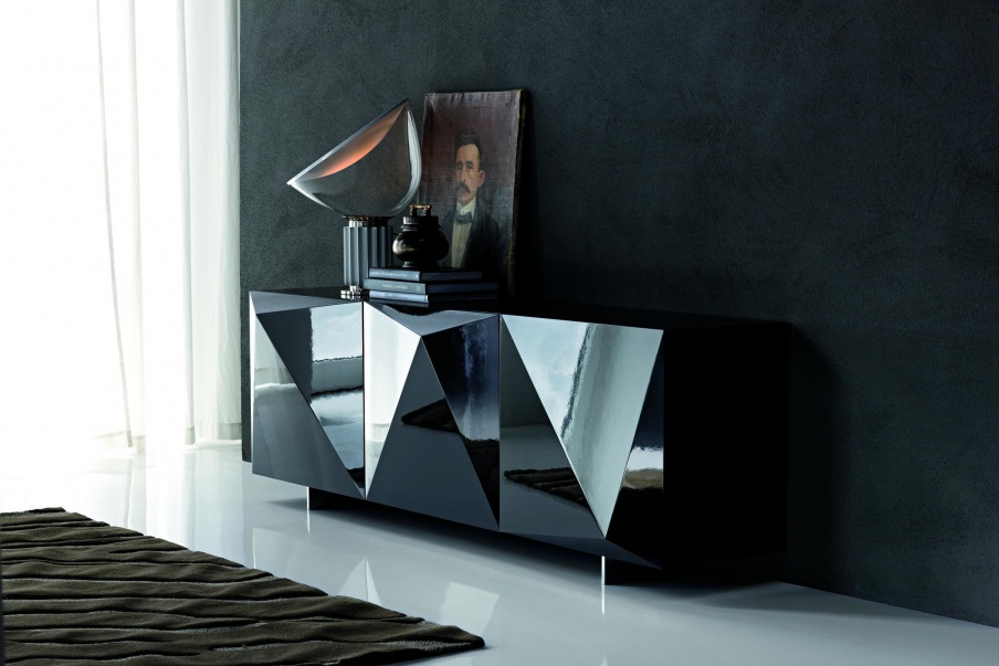 Stand of steel and wood Kayak Cattelan italia