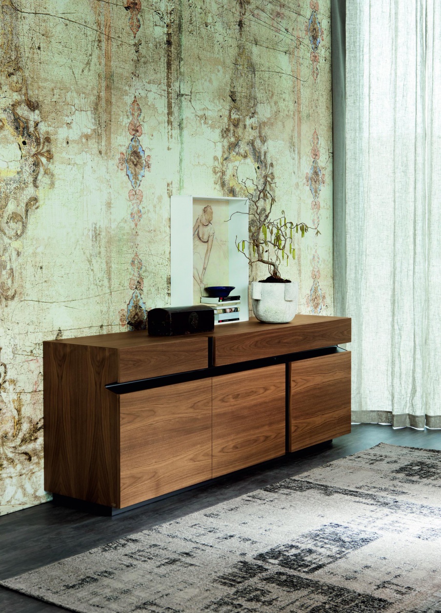 Cabinet three-sided Prisma, Cattelan italia