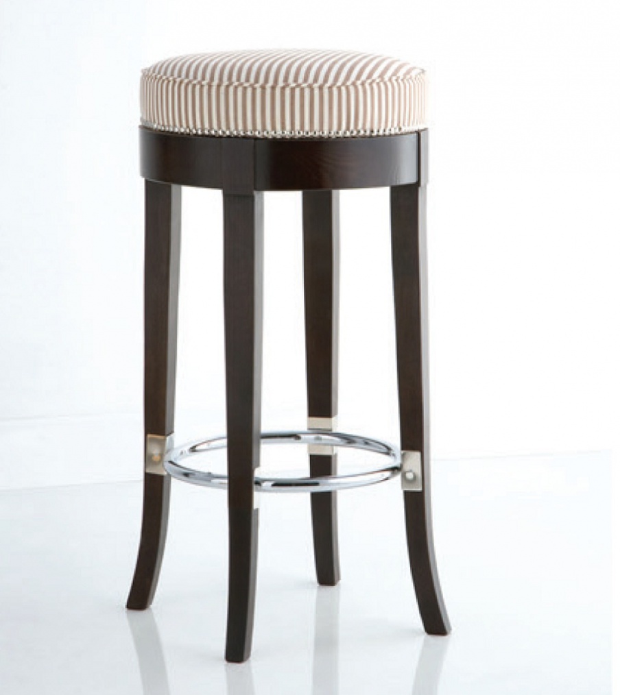 Bar chair made of solid wood, Chelini