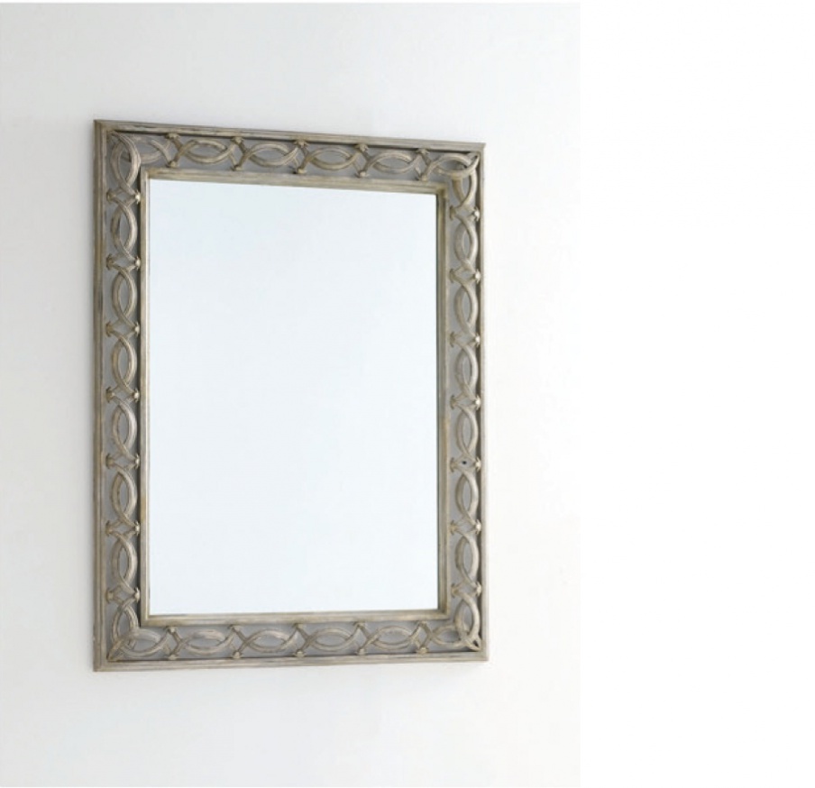 Mirror with wooden carved frame, Chelini
