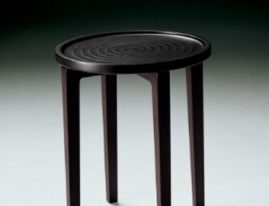 Coffee table from solid walnut or ash Bogo, Flexform