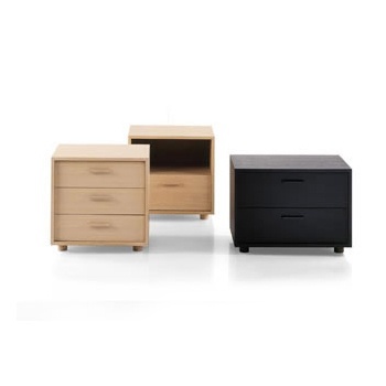 Nightstand bedside wood Mono, Flou