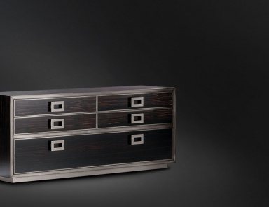 Dresser with five drawers Montenapoleone, Flou