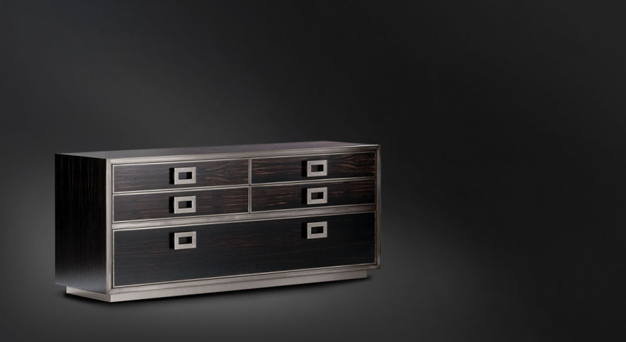 Dresser with five drawers Montenapoleone, Flou