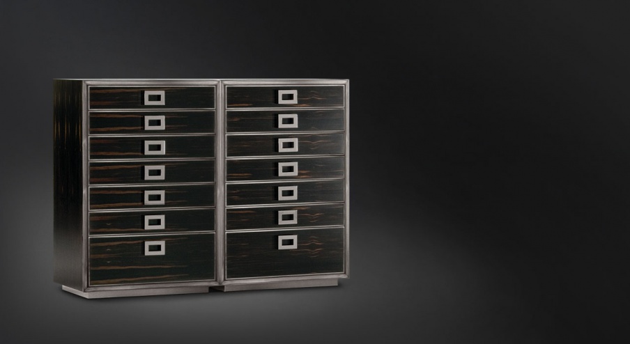 Dresser with seven drawers Montenapoleone, Flou