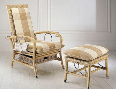 Armchair with drawer, CARBIE Dec - Smania