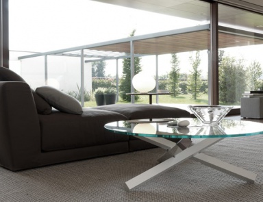 Round coffee table, STIX - JESSE