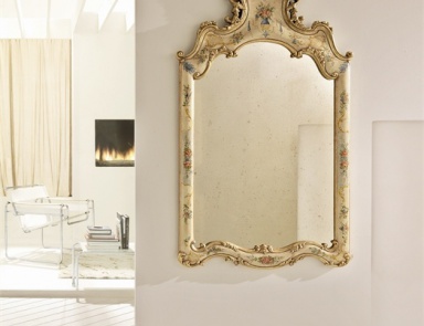 Wall mirror in a figured frame Silvano Grifoni 