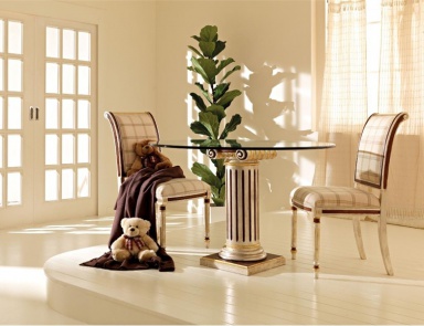 Dining table on a square base Grifoni Silvano