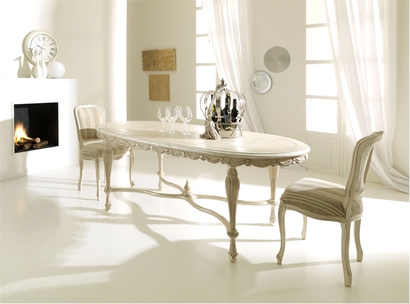 Dining table solid wood Silvano Grifoni