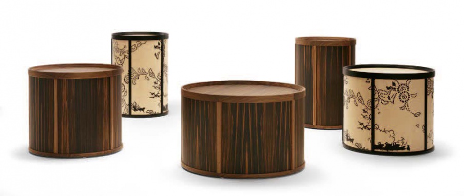 Coffee table Drum, Ceccotti