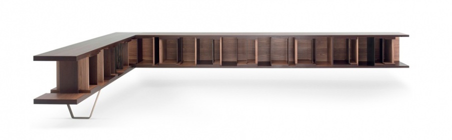 Corner bookcase Ceccotti