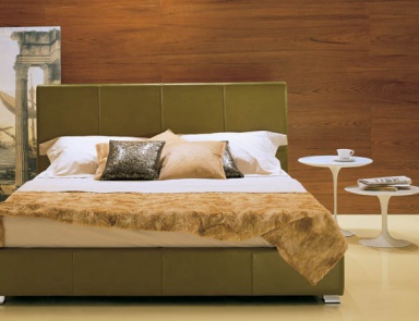 Double bed with high headboard, OTTO - Valdichienti