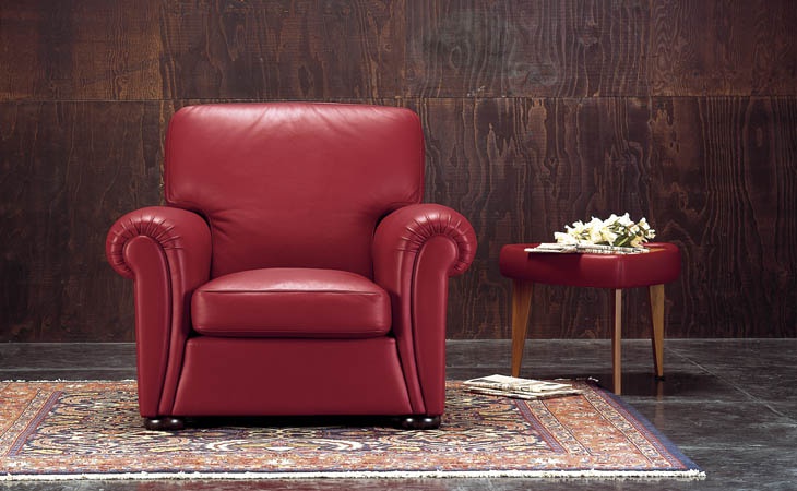 Chair in leather upholstery, KYOTO - Valdichienti