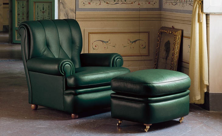 Chair in leather upholstery, the PRIMA - Valdichienti