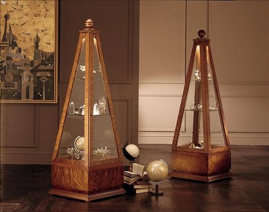 Showcase solid wood V568, Carpanelli