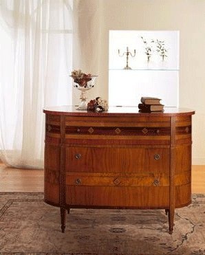 Dresser in solid cherry C204, Carpanelli