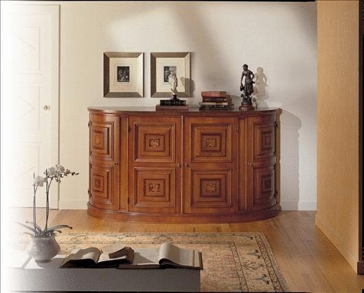 Chest of drawers solid walnut CR401, Carpanelli