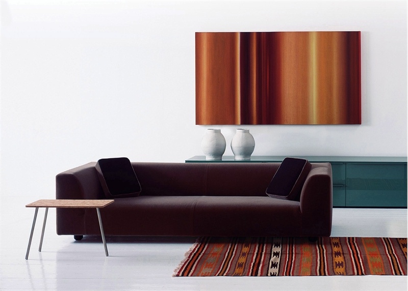 A sofa filled with polyurethane foam manufacturer Cappellini