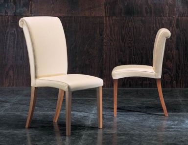 Chair with high back, OLIVIA - Valdichienti