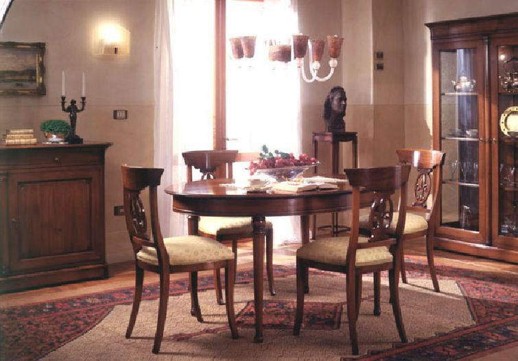 Dining oval table, PREGNO
