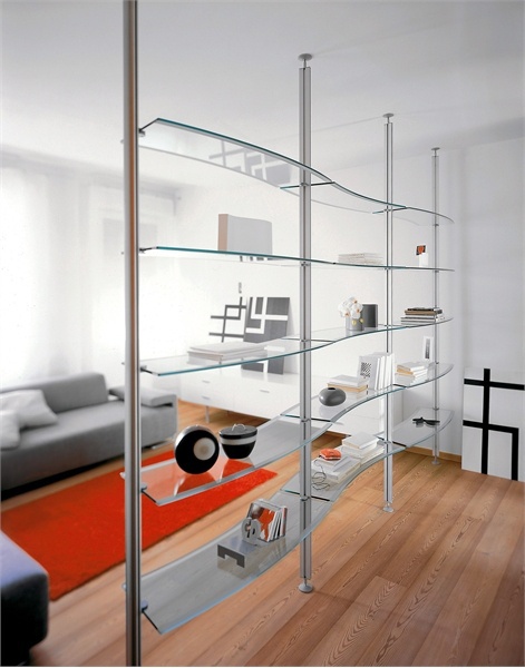 The book rack of steel Evolutoin, Cattelan Italia