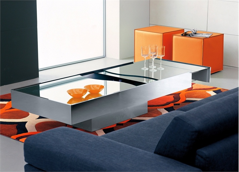 Table serving on a steel frame Spritz, Cattelan Italia