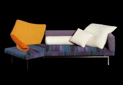 Sofa on a metal frame Njal, Il Loft