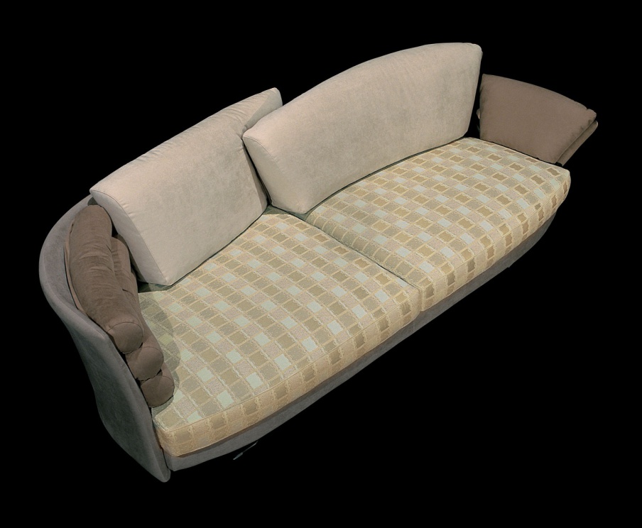 Two-seater sofa with metal frame by Regency, Il Loft