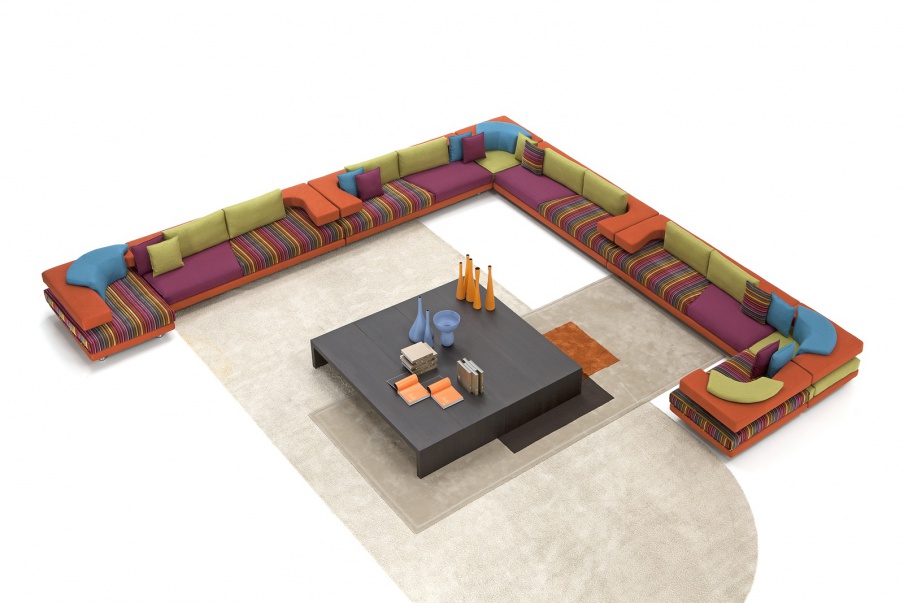 Modular corner sofa Rodi, Il Loft
